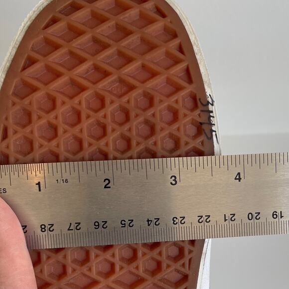 Vans Old Skool Sneakers Womens Size 7.5 Blue Suede Canvas Casual Streetwear Y2k - Picture 9 of 9